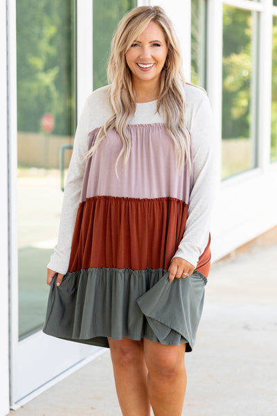 It's All Up To Me Dress, Mauve – Chic Soul